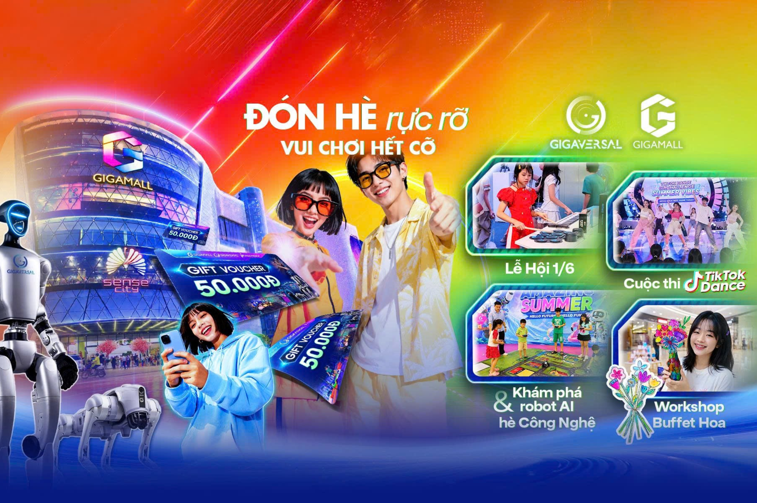 Đón Amazing Summer rực rỡ với chuỗi trải nghiệm công nghệ và mua sắm độc đáo tại Gigamall - Ảnh 1. Đón Amazing Summer rực rỡ với chuỗi trải nghiệm công nghệ và mua sắm độc đáo tại Gigamall - Ảnh 1.