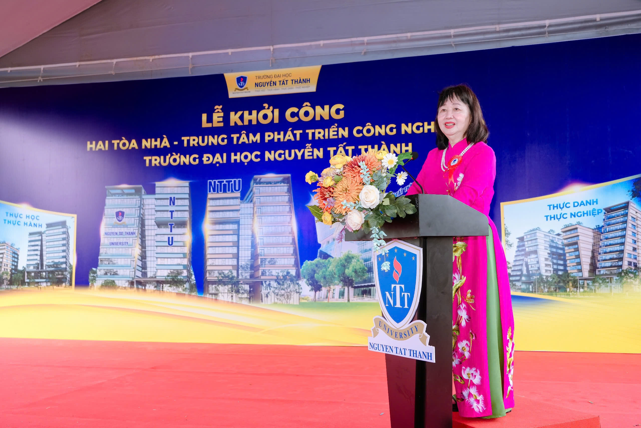 Trường ĐH Nguyễn Tất Thành xây tổ hợp công nghệ hơn 300 tỷ đồng - Ảnh 1.