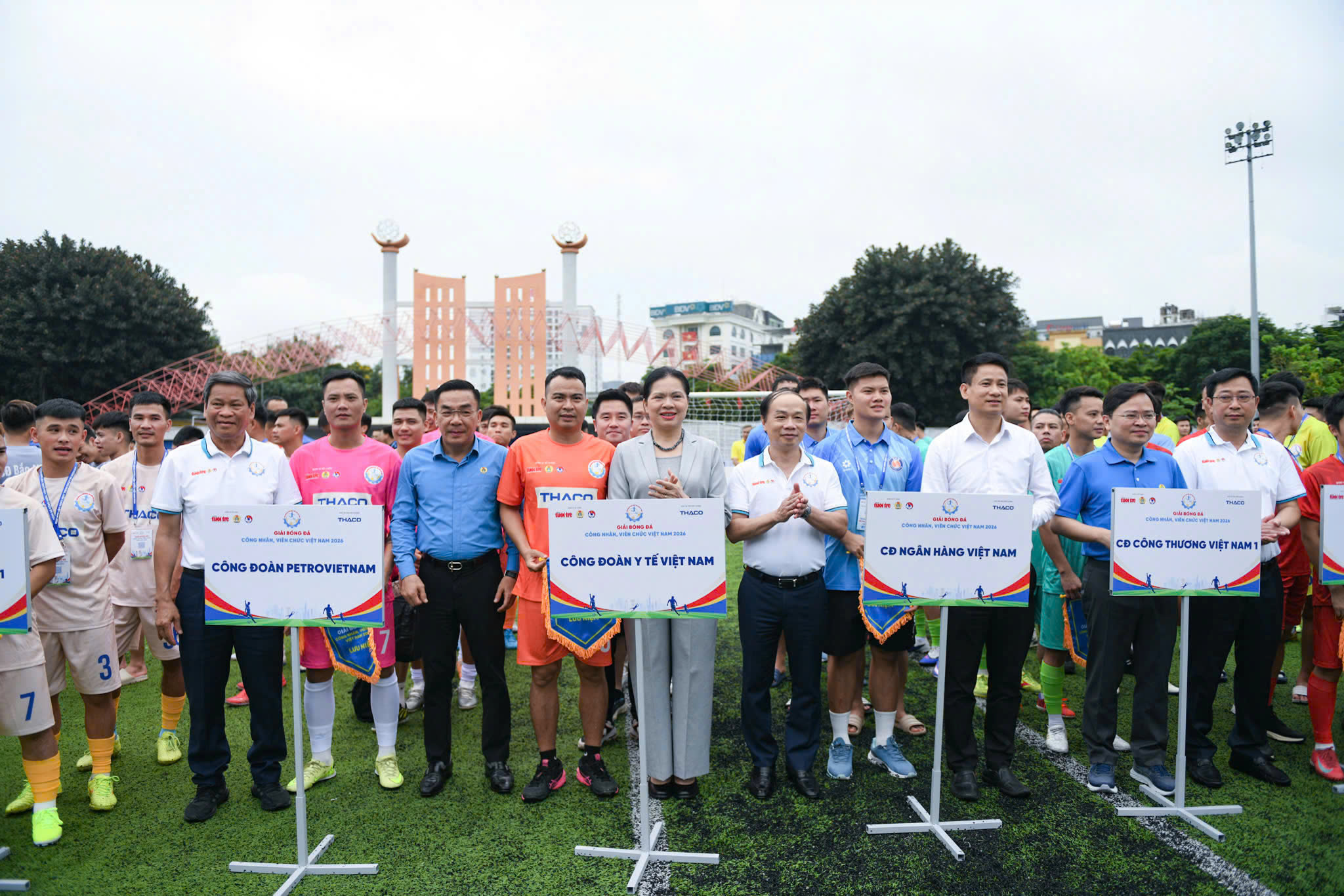 Khai mạc Giải bóng đá công nhân, viên chức Việt Nam 2026 - Ảnh 7.