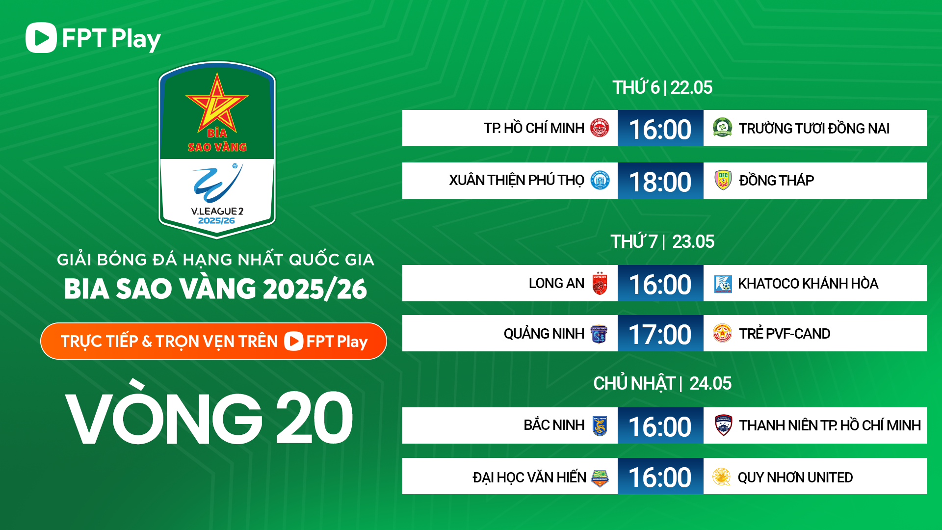 Giải Hạng nhất Quốc gia 2025-2026: Nóng bỏng cuộc đua thăng hạng V-League - Ảnh 5.