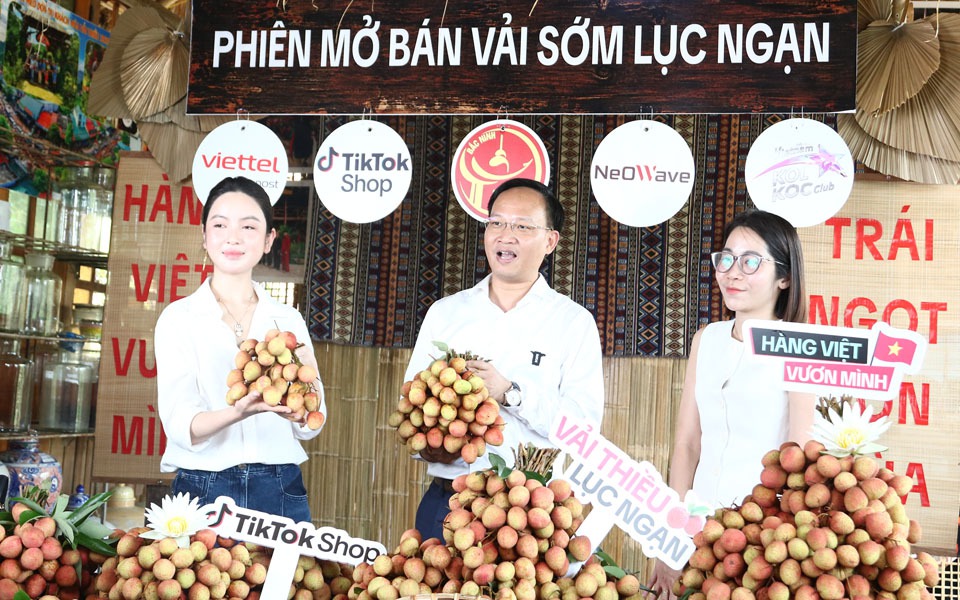 Si&ecirc;u thị Bắc Ninh tăng gấp đ&ocirc;i ti&ecirc;u thụ vải thiều năm 2026 - Ảnh 2.
