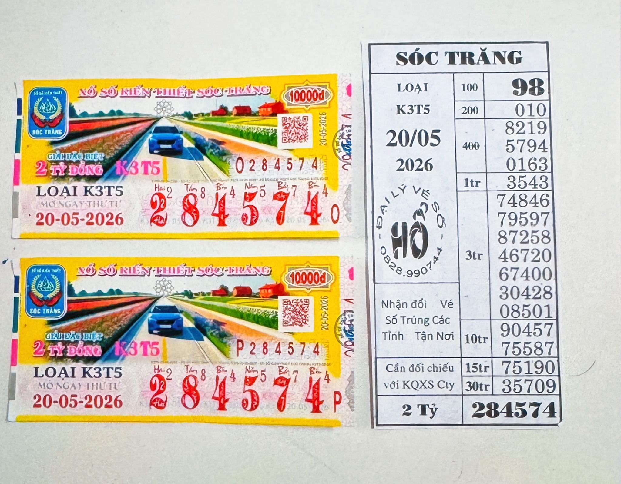 Hai giải độc đắc xổ số miền Nam xuất hiện người trúng vào chiều 21-5 - Ảnh 1.