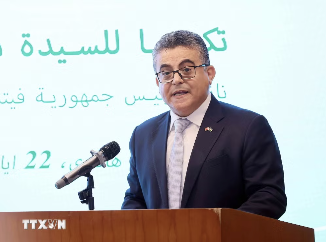 Nh&agrave; nước Palestine tặng nguy&ecirc;n Ph&oacute; Chủ tịch nước Nguyễn Thị B&igrave;nh Hu&acirc;n chương Ng&ocirc;i sao C&ocirc;ng trạng - Ảnh 3.