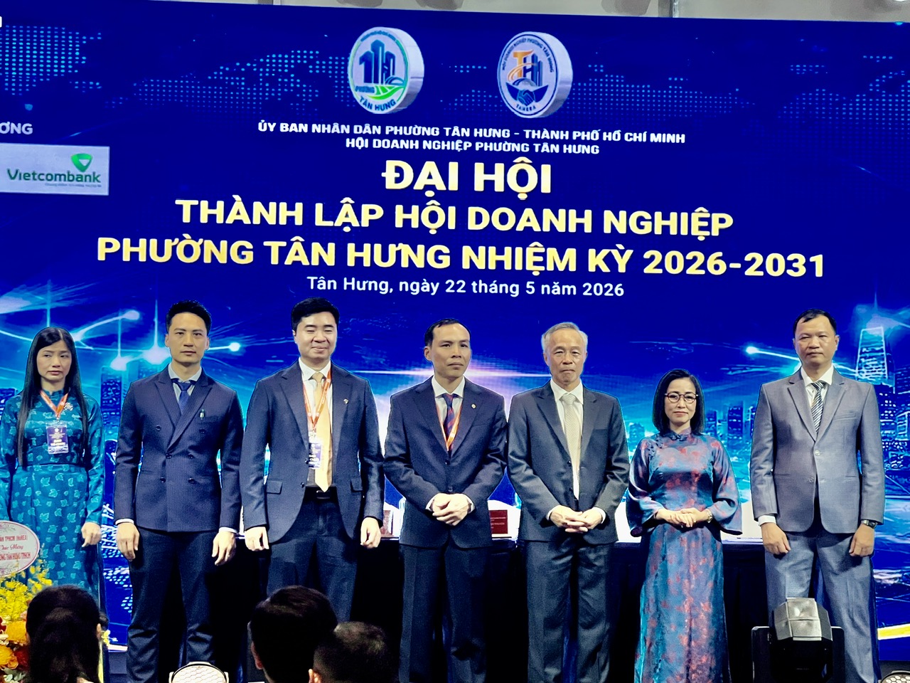 Ra mắt hội Doanh nghiệp phường Tân Hưng nhiệm kỳ 2026 - 2031 hỗ trợ phát triển kinh doanh - Ảnh 1. Ra mắt hội Doanh nghiệp phường Tân Hưng nhiệm kỳ 2026 - 2031 hỗ trợ phát triển kinh doanh - Ảnh 1.