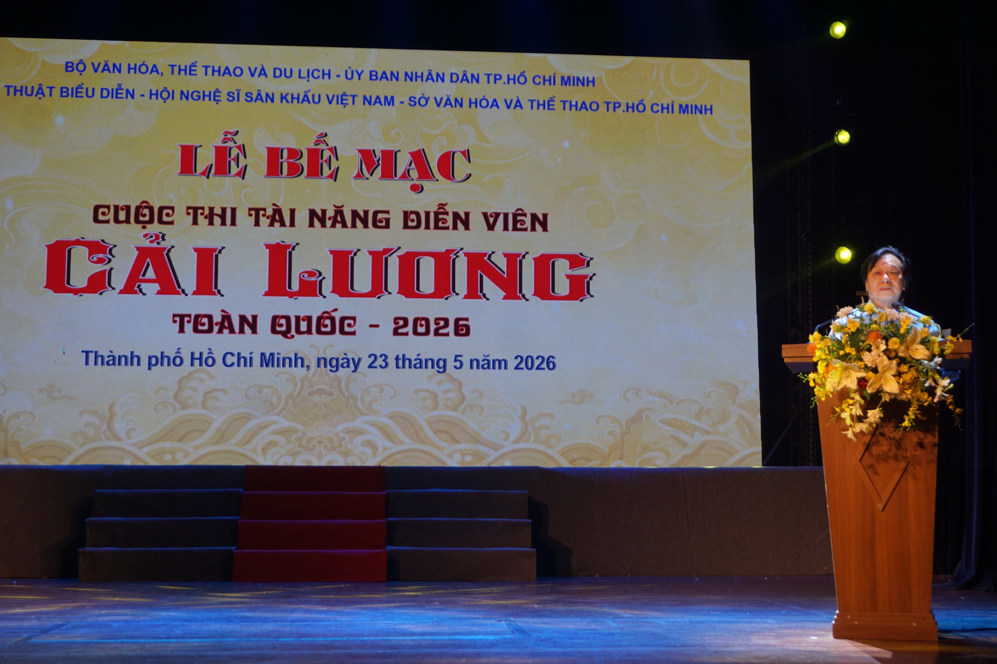 NSND Trần Ngọc Giàu: Đặt niềm tin nơi diễn viên tài năng của sân khấu cải lương - Ảnh 1.