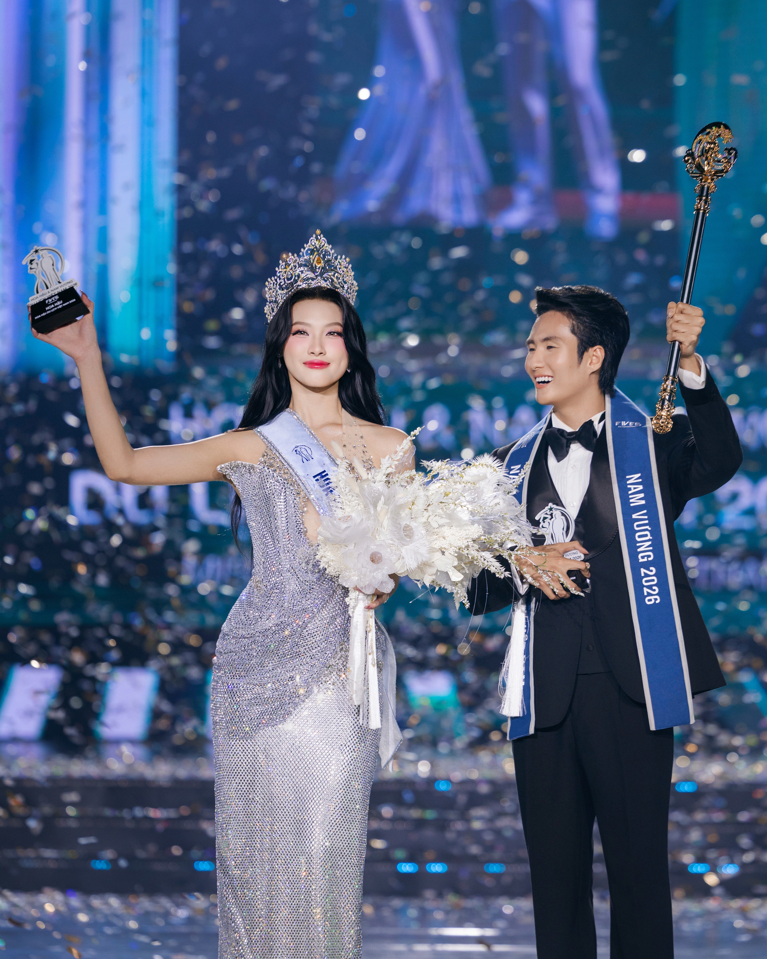 Người đẹp Tuyên Quang, chàng trai Khánh Hòa đăng quang Hoa hậu - Nam vương Du lịch Việt Nam 2026 - Ảnh 2.