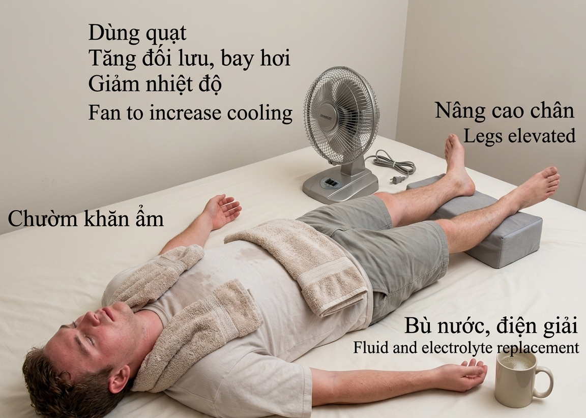 Nắng nóng gay gắt: Những dấu hiệu sớm của sốc nhiệt, say nắng - Ảnh 3. Nắng nóng gay gắt: Những dấu hiệu sớm của sốc nhiệt, say nắng - Ảnh 3.