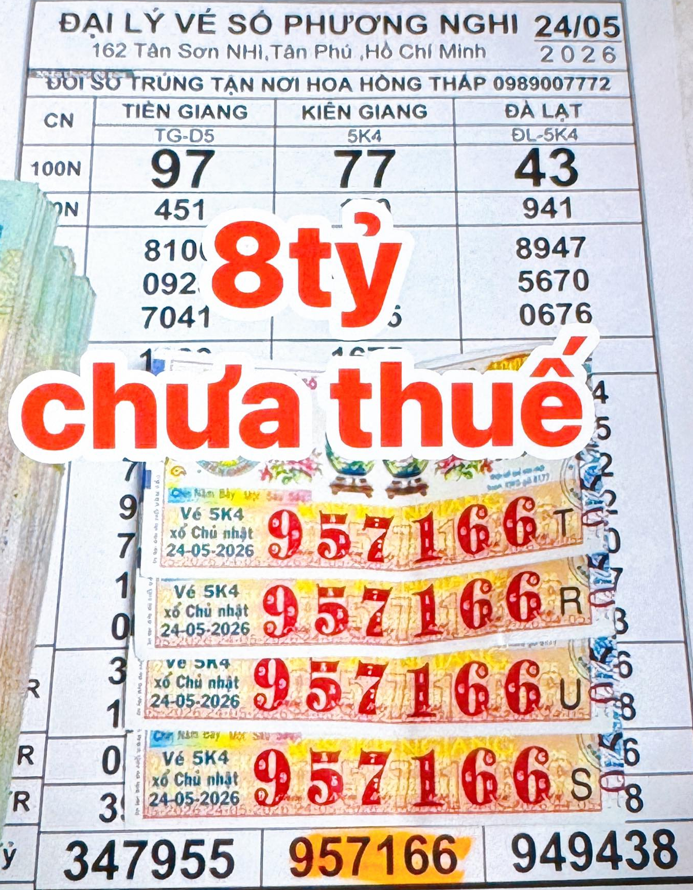 Sáng 25-5, lộ diện nơi trúng 1 giải độc đắc và 3 giải an ủi xổ số miền Nam - Ảnh 2.