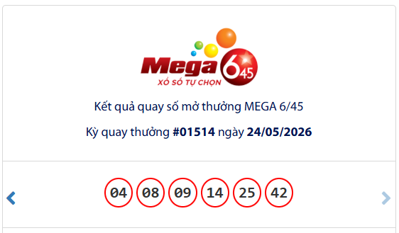 Ng&agrave;y 24-5, xổ số Vietlott c&oacute; v&eacute; tr&uacute;ng giải Jackpot - Ảnh 1.