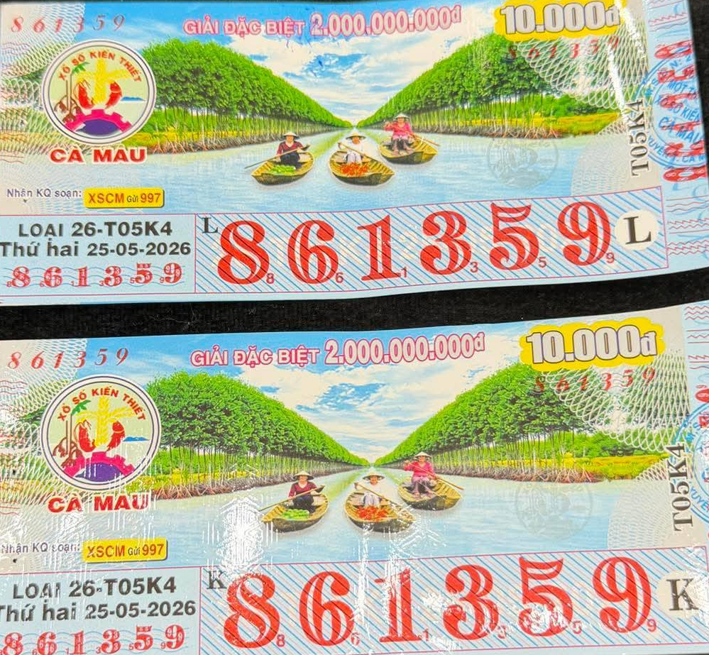 Sáng 26-5, lộ diện nơi trúng 3 giải độc đắc và 3 giải an ủi xổ số miền Nam - Ảnh 4.