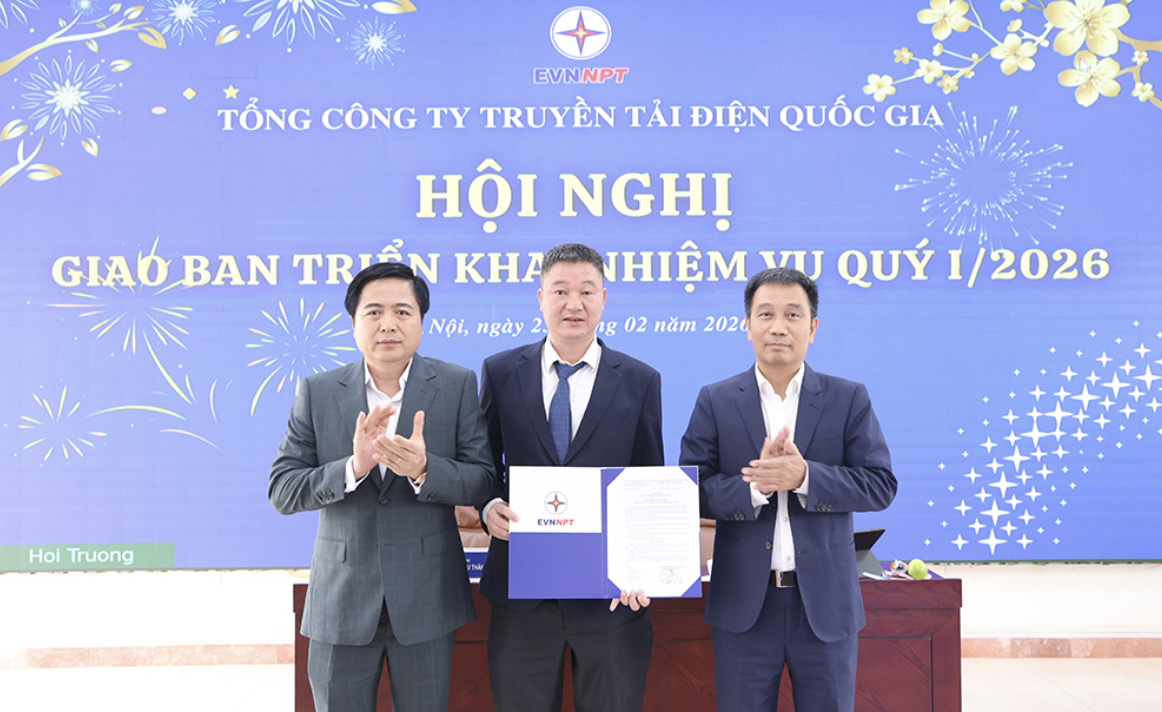 Biến động nhân sự EVNNPT 2026 và những thay đổi quan trọng trong lãnh đạo - Ảnh 1.