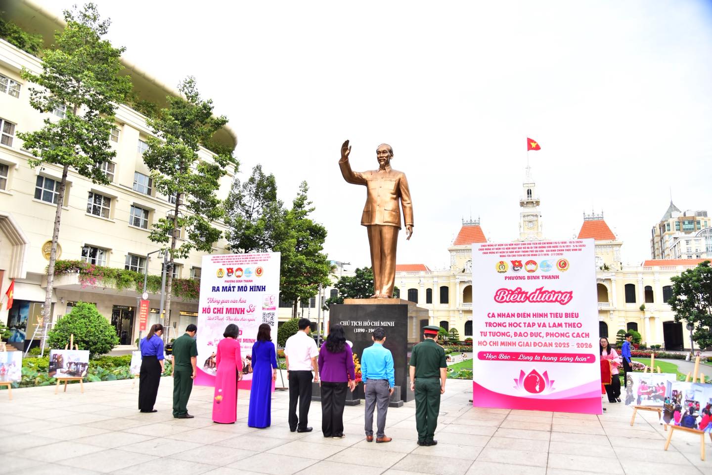 TPHCM: Phường Bình Thạnh lan tỏa việc học Bác từ không gian số đến từng mái nhà - Ảnh 1.