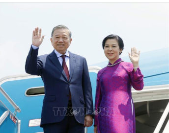 Tổng Bí thư, Chủ tịch nước Tô Lâm và Phu nhân lên đường thăm Thái Lan - Ảnh 1.