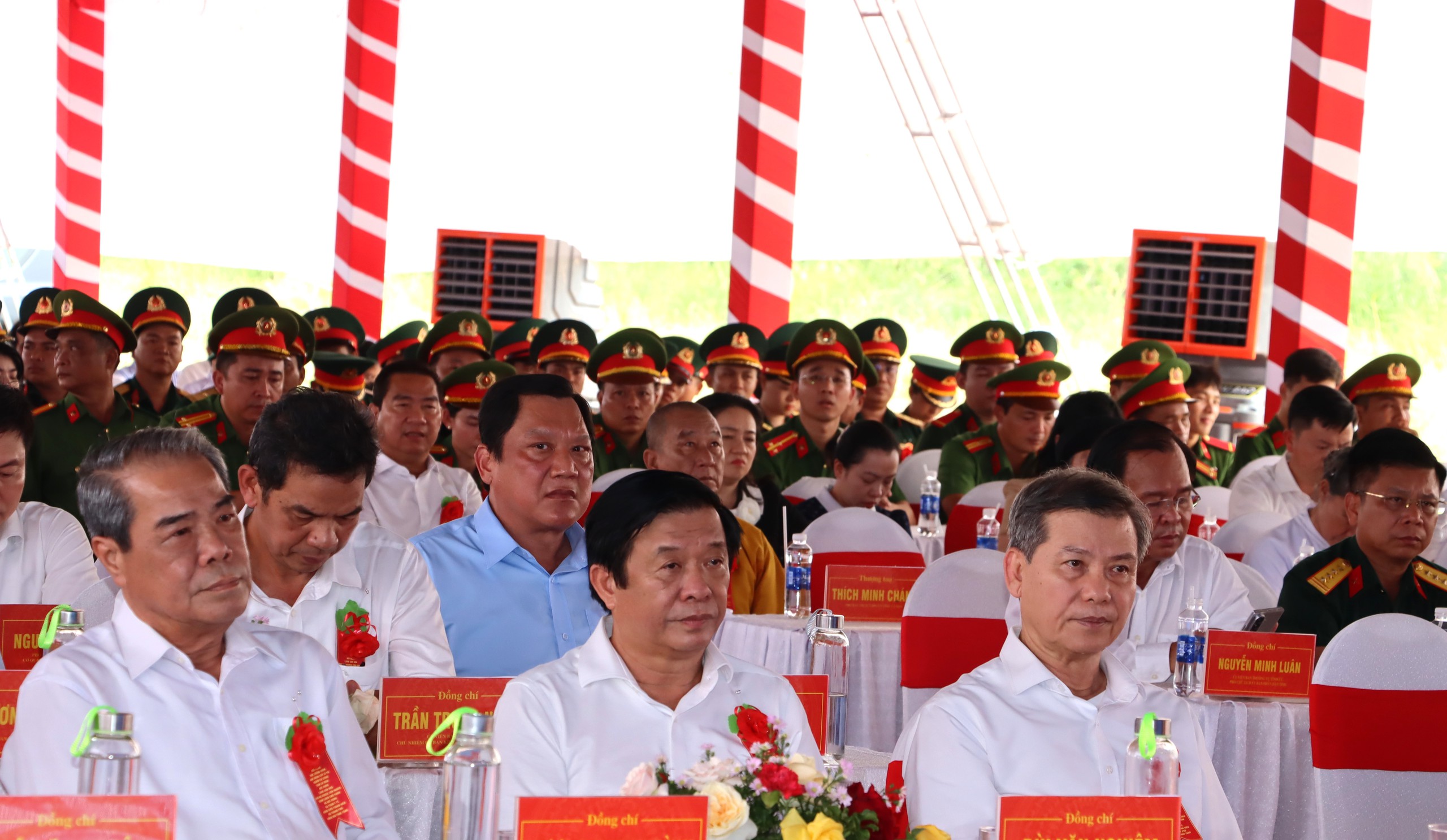 Lễ động thổ công trình kiến trúc tâm linh quy mô ở Cà Mau - Ảnh 1.