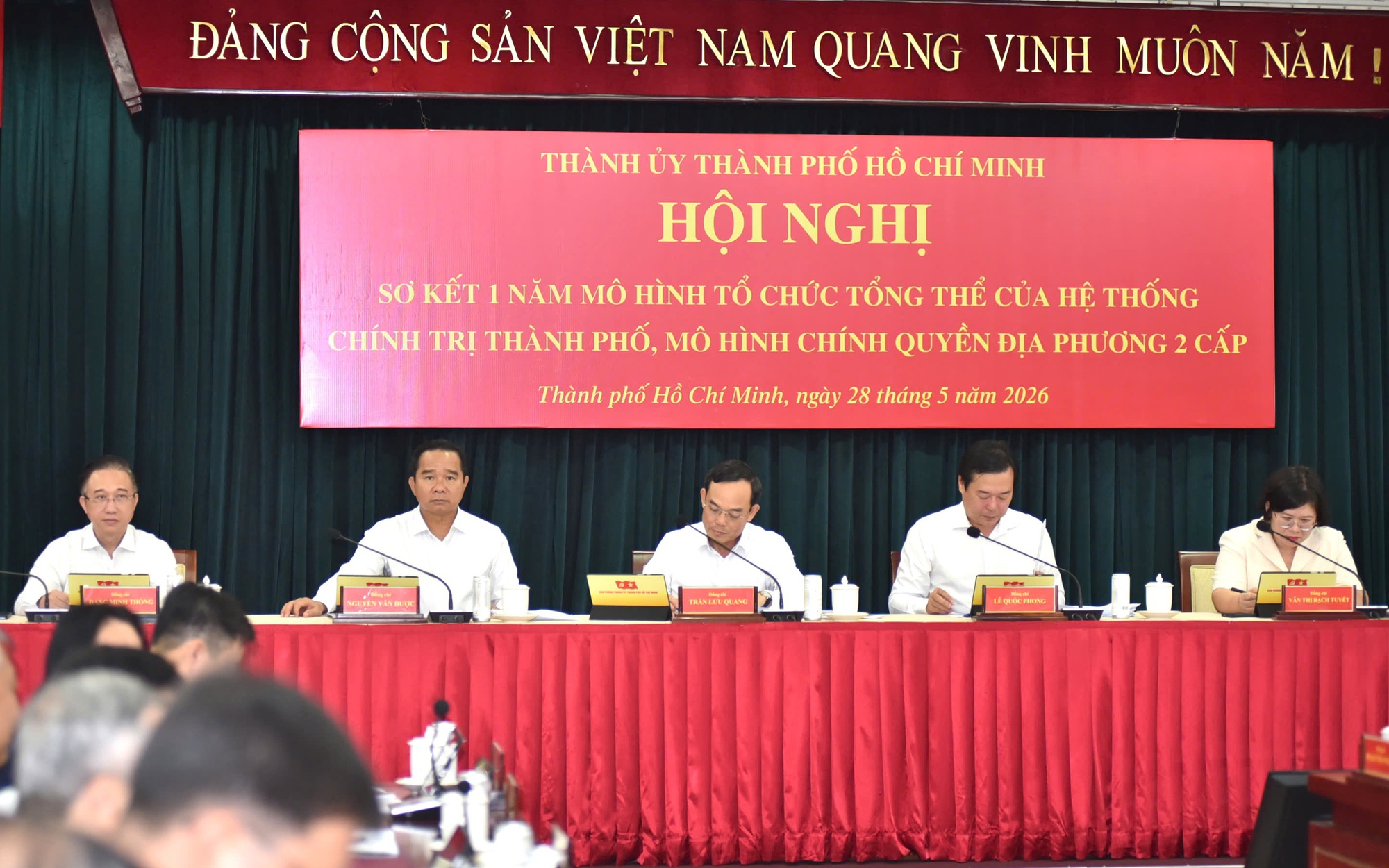 B&iacute; thư Trần Lưu Quang: Sẽ r&agrave; so&aacute;t một số vị tr&iacute; l&atilde;nh đạo TPHCM - Ảnh 3.