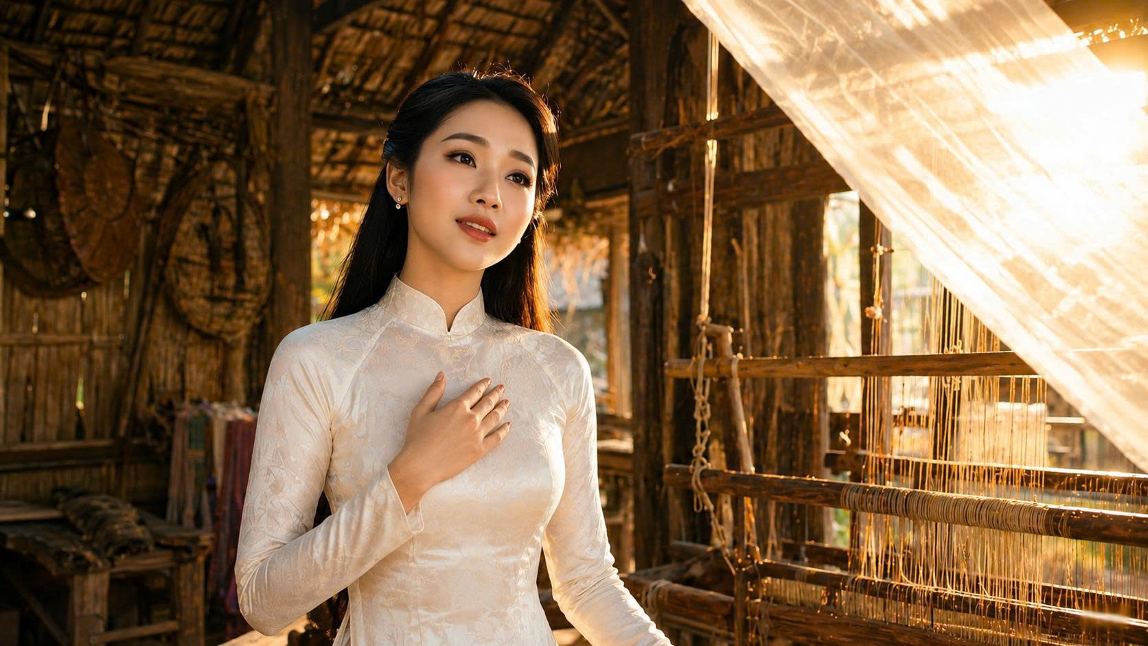 Dùng AI để đưa hình ảnh áo dài Việt Nam đến gần giới trẻ  - Ảnh 8.