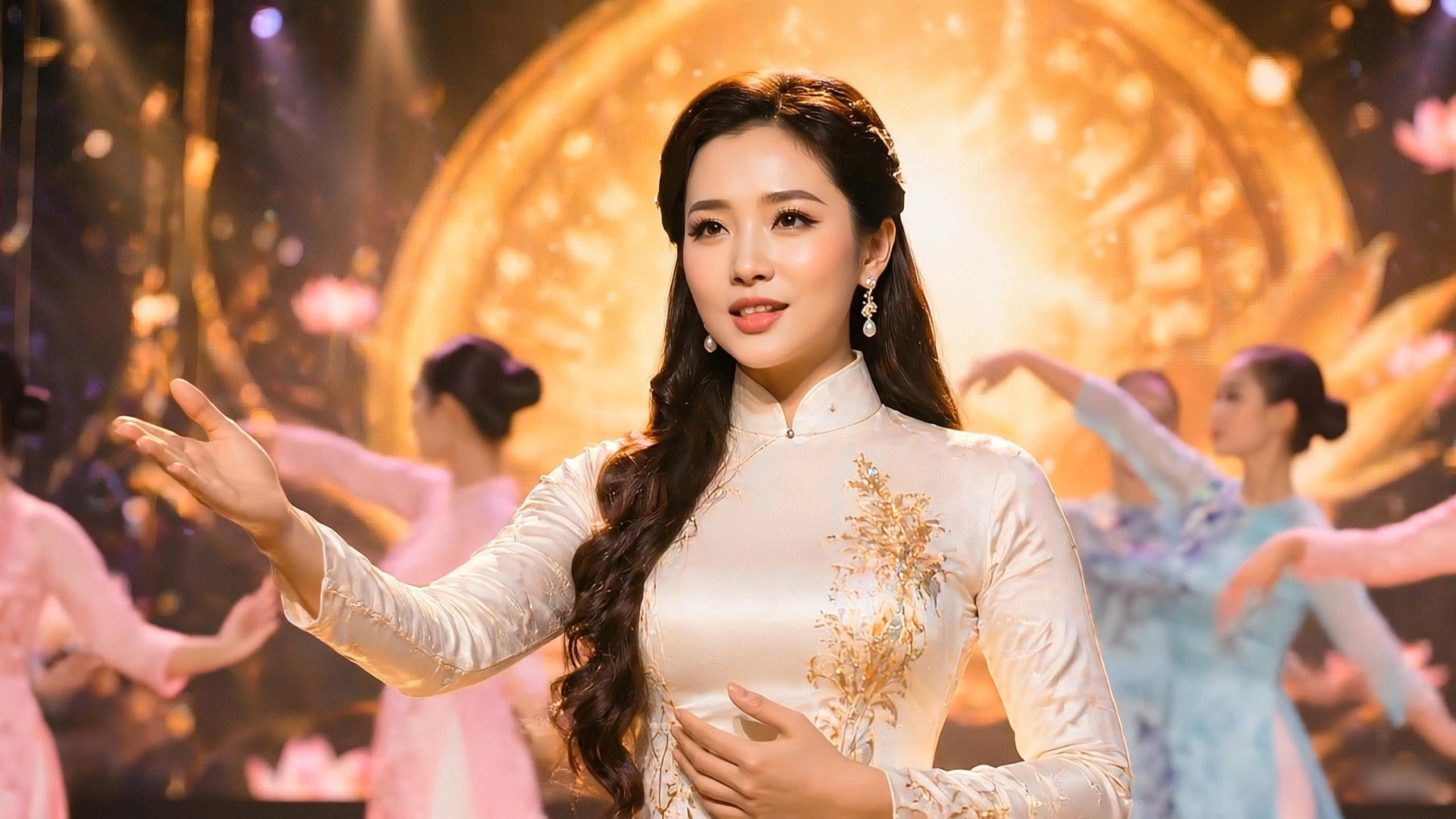 Dùng AI để đưa hình ảnh áo dài Việt Nam đến gần giới trẻ  - Ảnh 9.