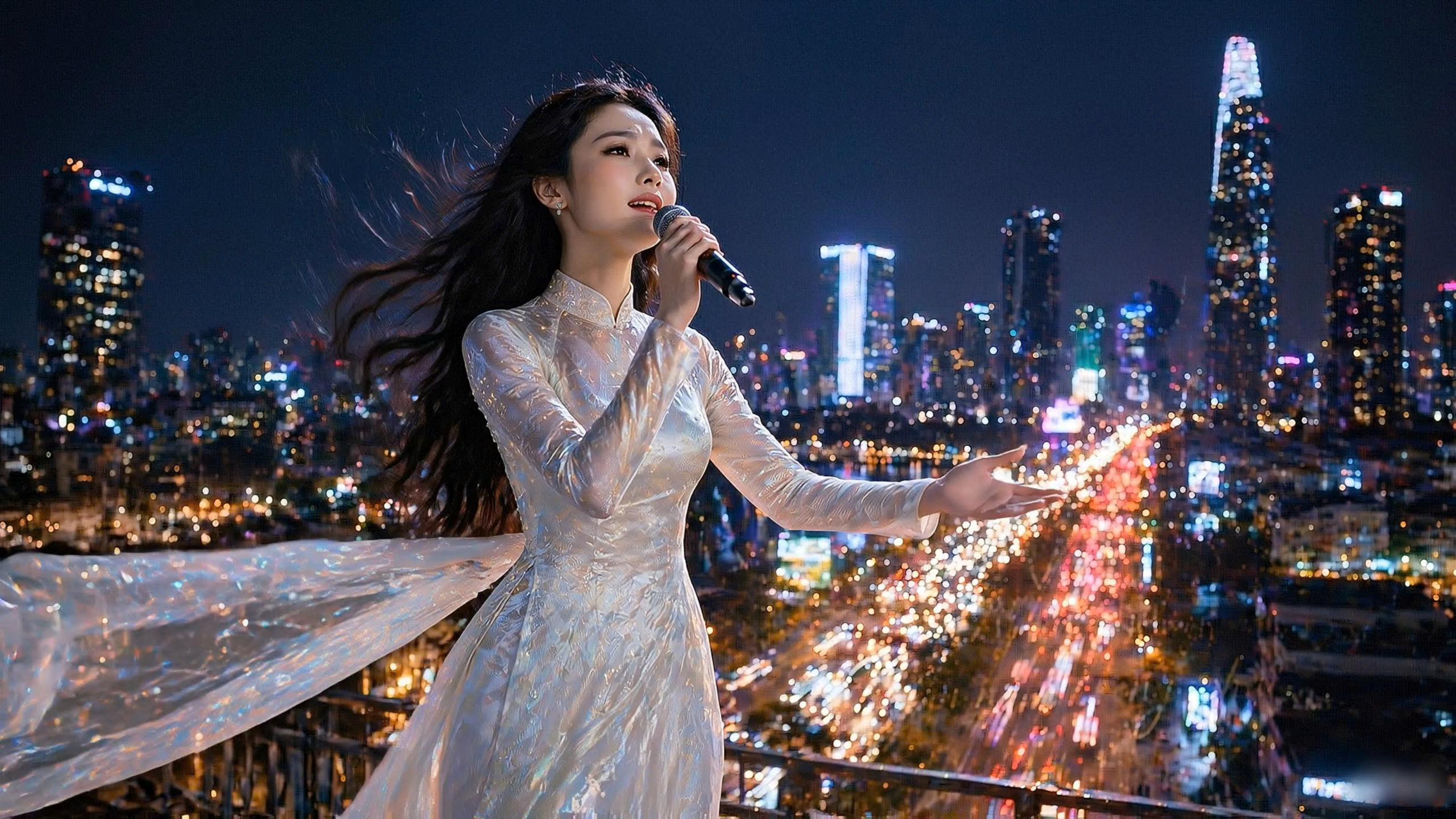Dùng AI để đưa hình ảnh áo dài Việt Nam đến gần giới trẻ  - Ảnh 3.