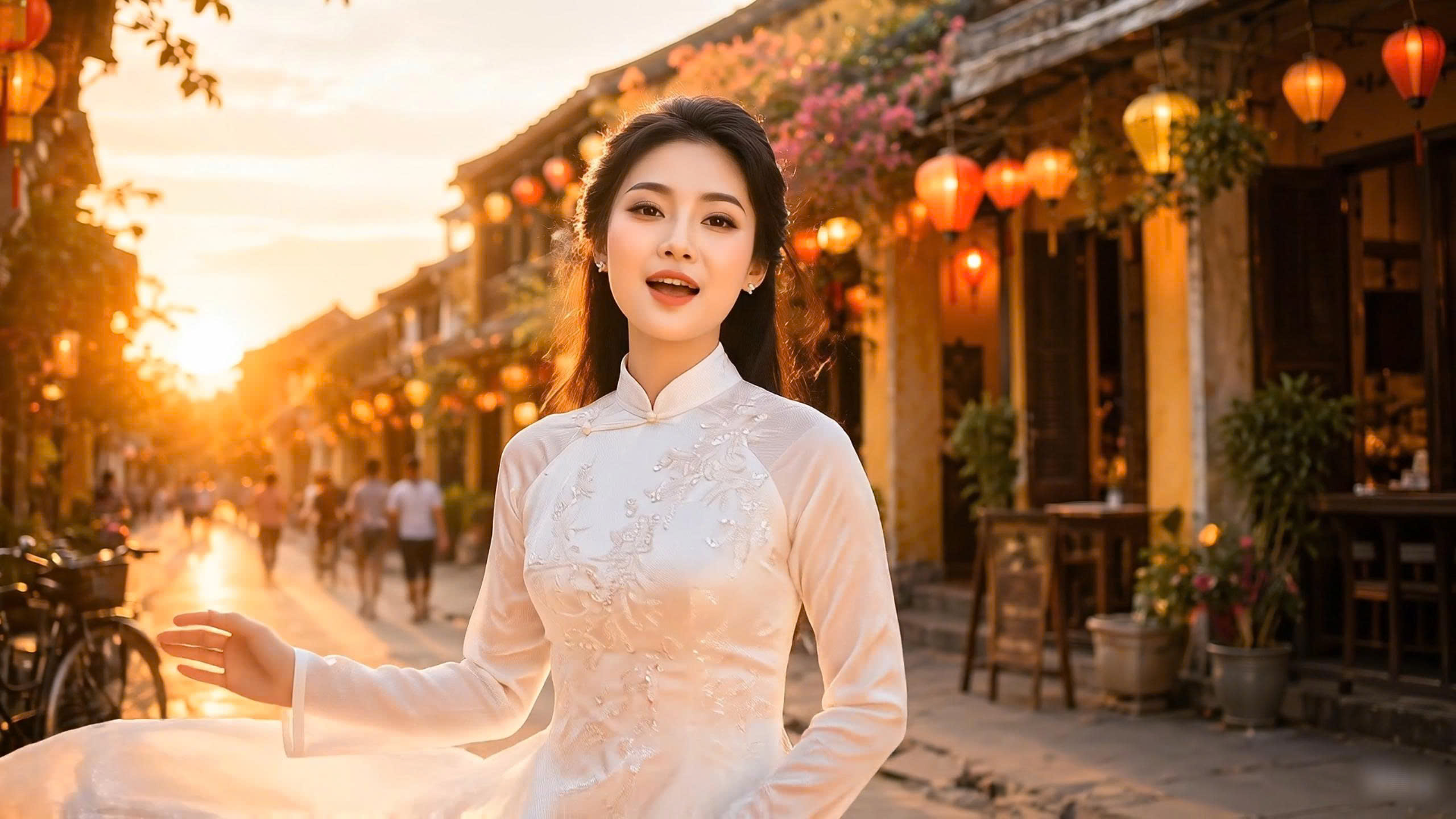 Dùng AI để đưa hình ảnh áo dài Việt Nam đến gần giới trẻ  - Ảnh 7.