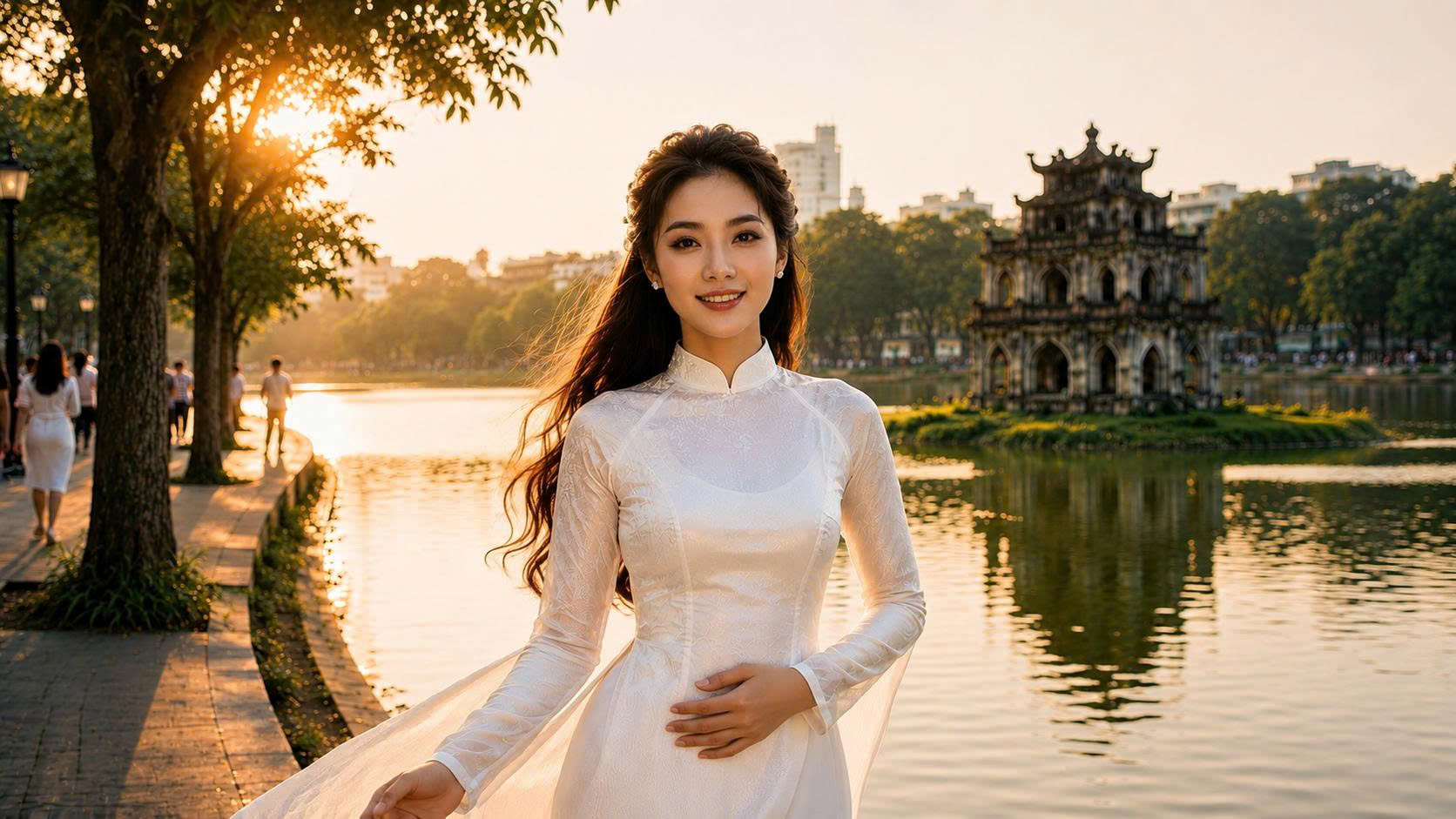 Dùng AI để đưa hình ảnh áo dài Việt Nam đến gần giới trẻ  - Ảnh 6.