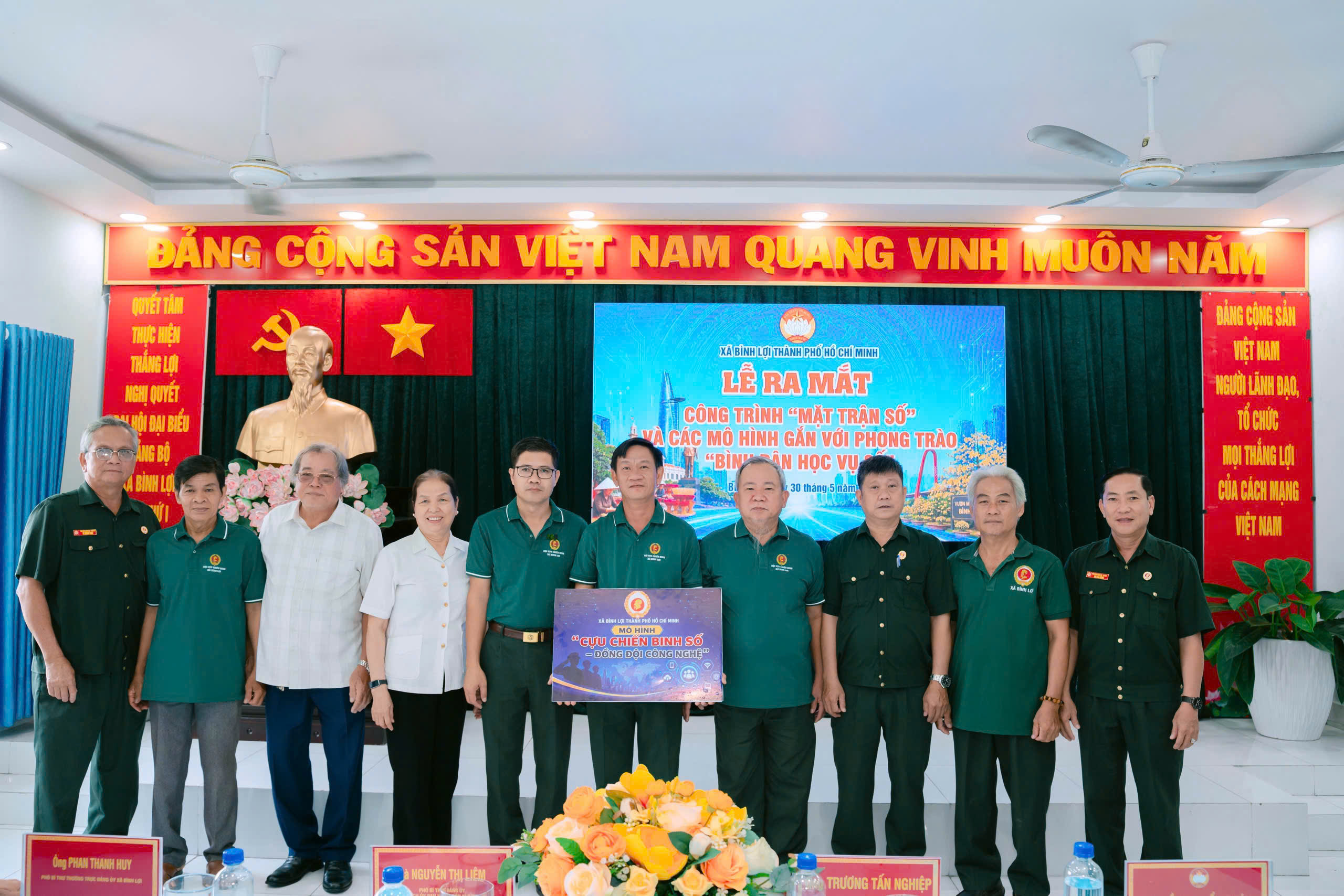 TPHCM: Xã Bình Lợi ra mắt công trình 