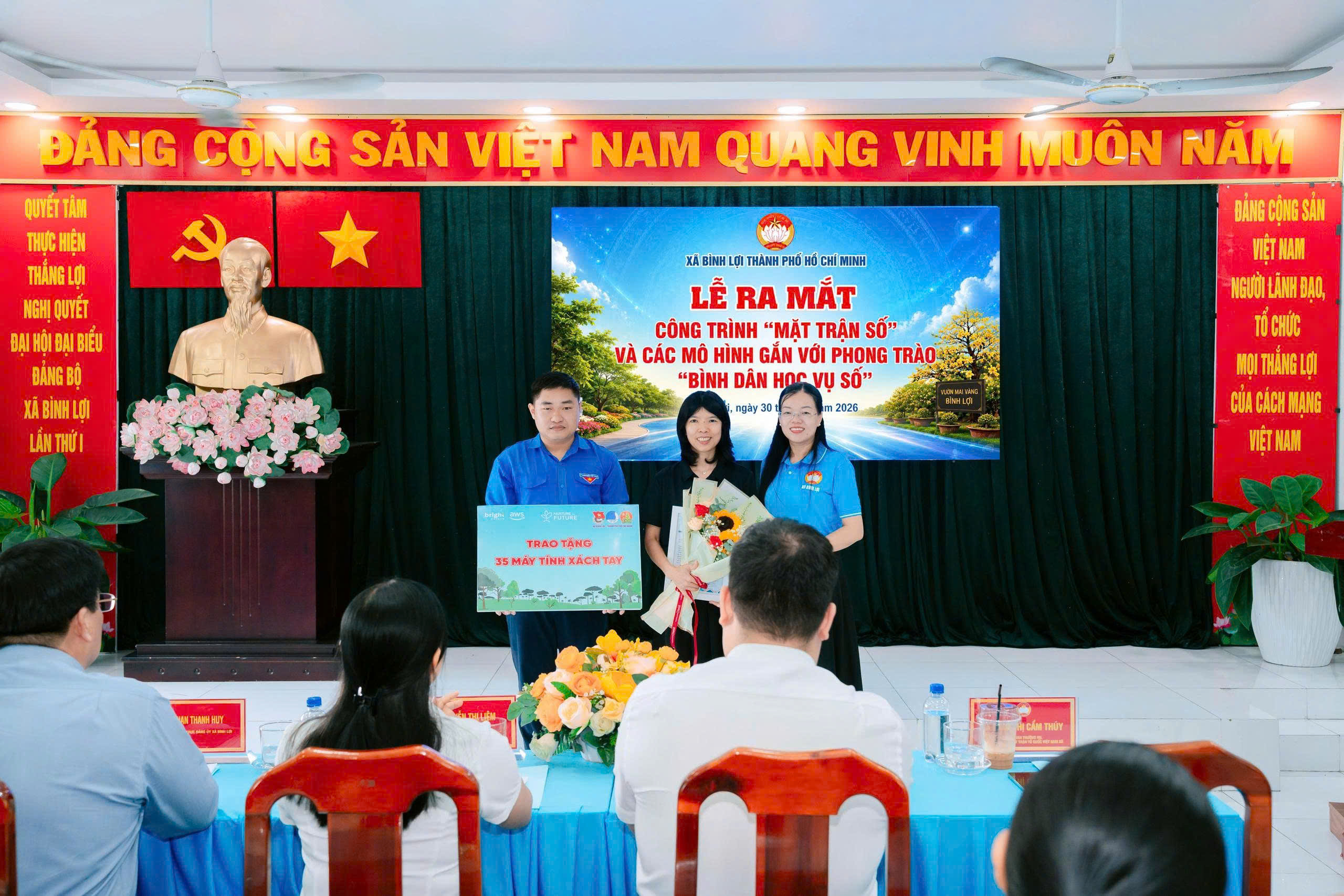 TPHCM: Xã Bình Lợi ra mắt công trình 