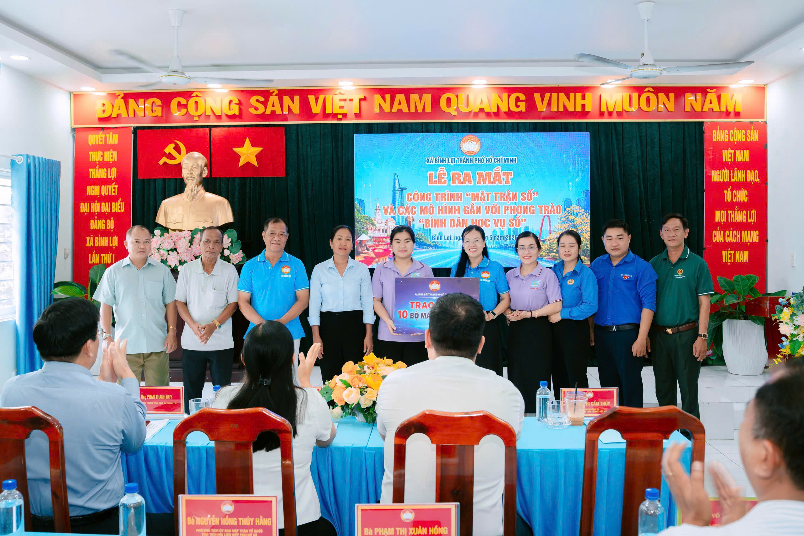 TPHCM: Xã Bình Lợi ra mắt công trình 