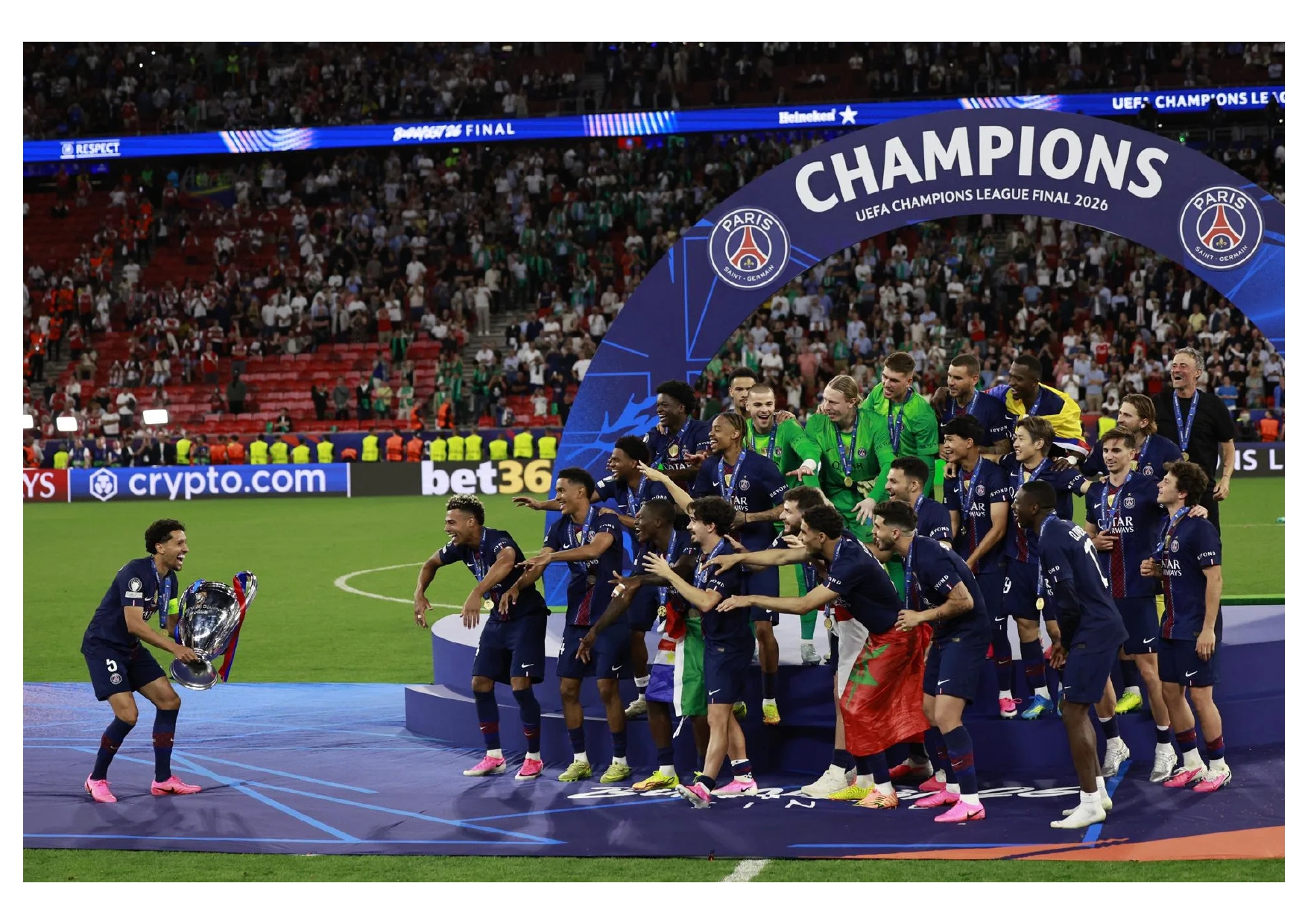 Bảo vệ ngai vàng Champions League: PSG gia nhập nhóm tinh hoa châu Âu - Ảnh 1.