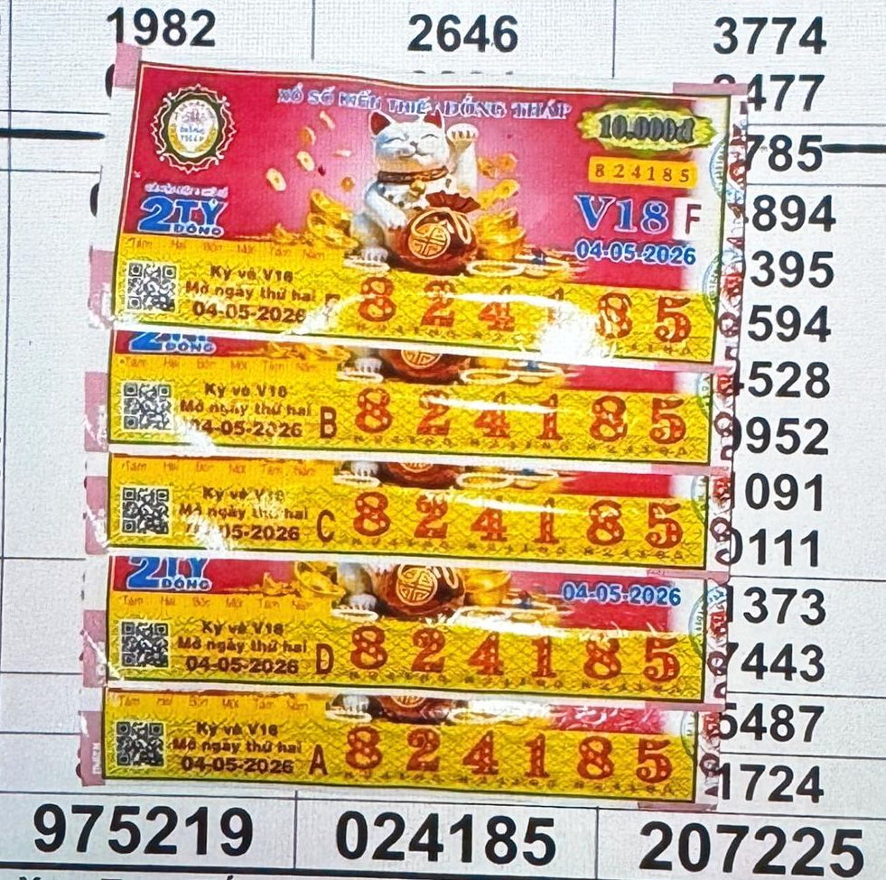Nhiều người ở TPHCM, Tây Ninh và Vĩnh Long trúng xổ số miền Nam vào sáng 5-5 - Ảnh 4.