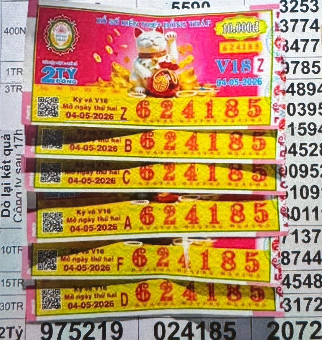 Nhiều người ở TPHCM, Tây Ninh và Vĩnh Long trúng xổ số miền Nam vào sáng 5-5 - Ảnh 5.