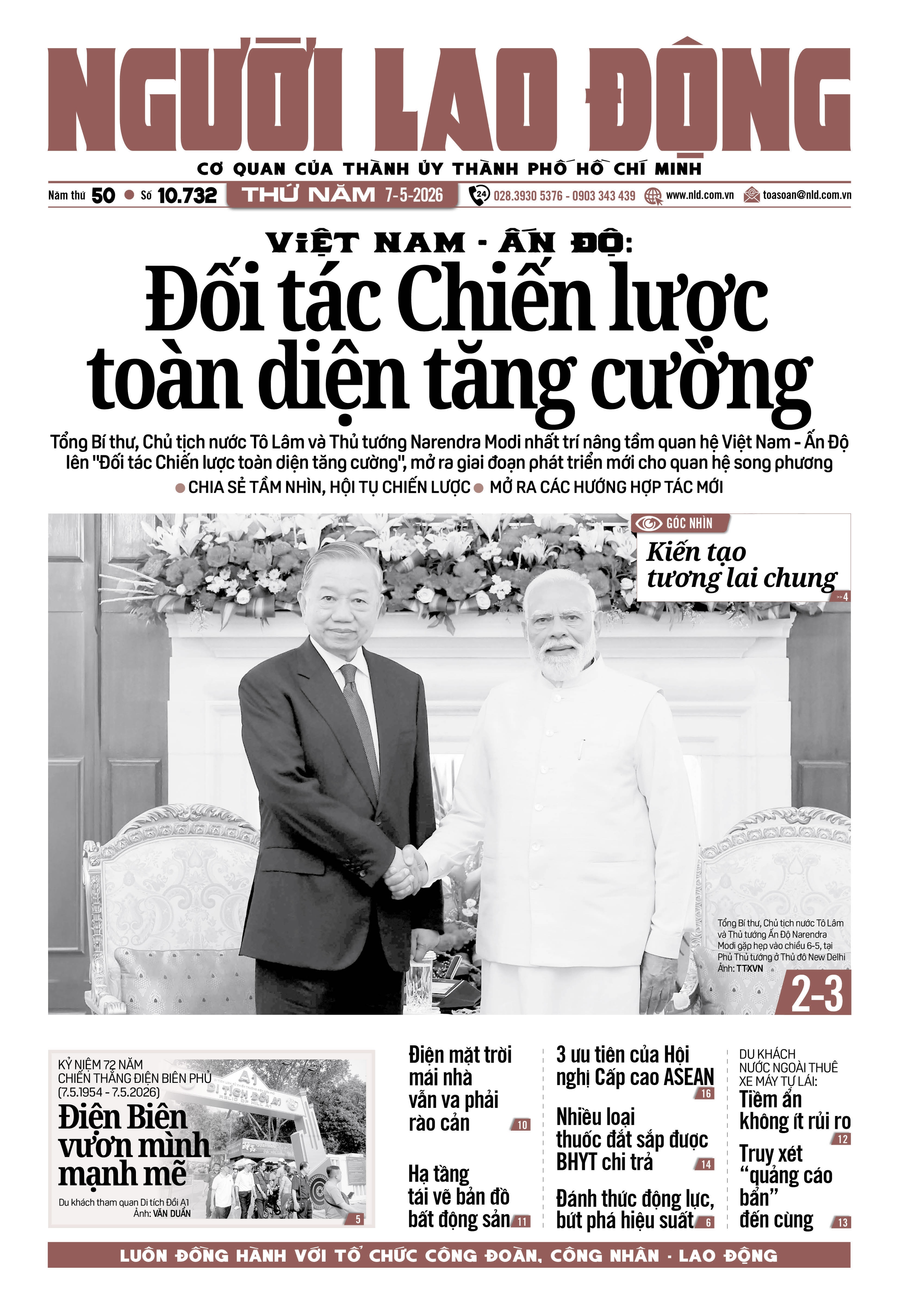 Báo in ngày 7-5: Truy xét 