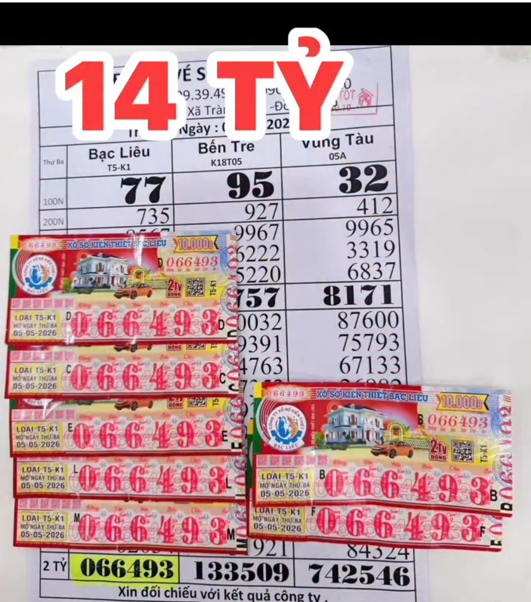 Chiều 6-5, lộ diện nơi trúng 1 giải độc đắc và 2 giải an ủi xổ số miền Nam  - Ảnh 3.