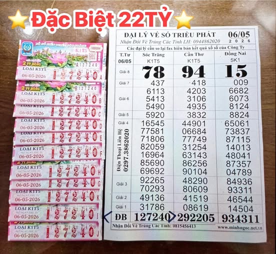 Hai giải độc đắc xổ số miền Nam xuất hiện v&agrave;o trưa 7-5 - Ảnh 2.