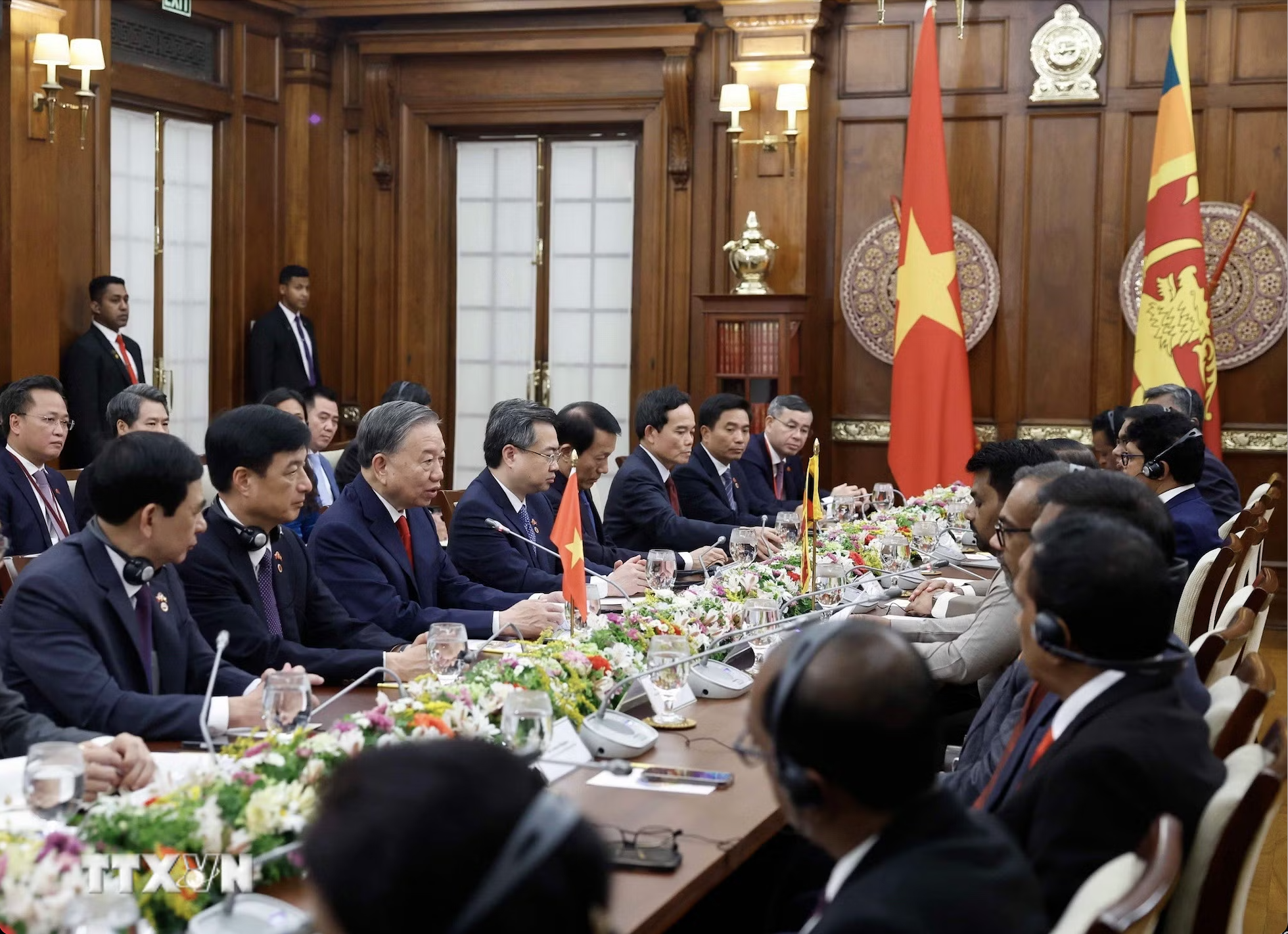 Tổng B&iacute; thư, Chủ tịch nước T&ocirc; L&acirc;m v&agrave; Tổng thống Sri Lanka hội đ&agrave;m: N&acirc;ng tầm hợp t&aacute;c song phương - Ảnh 2.