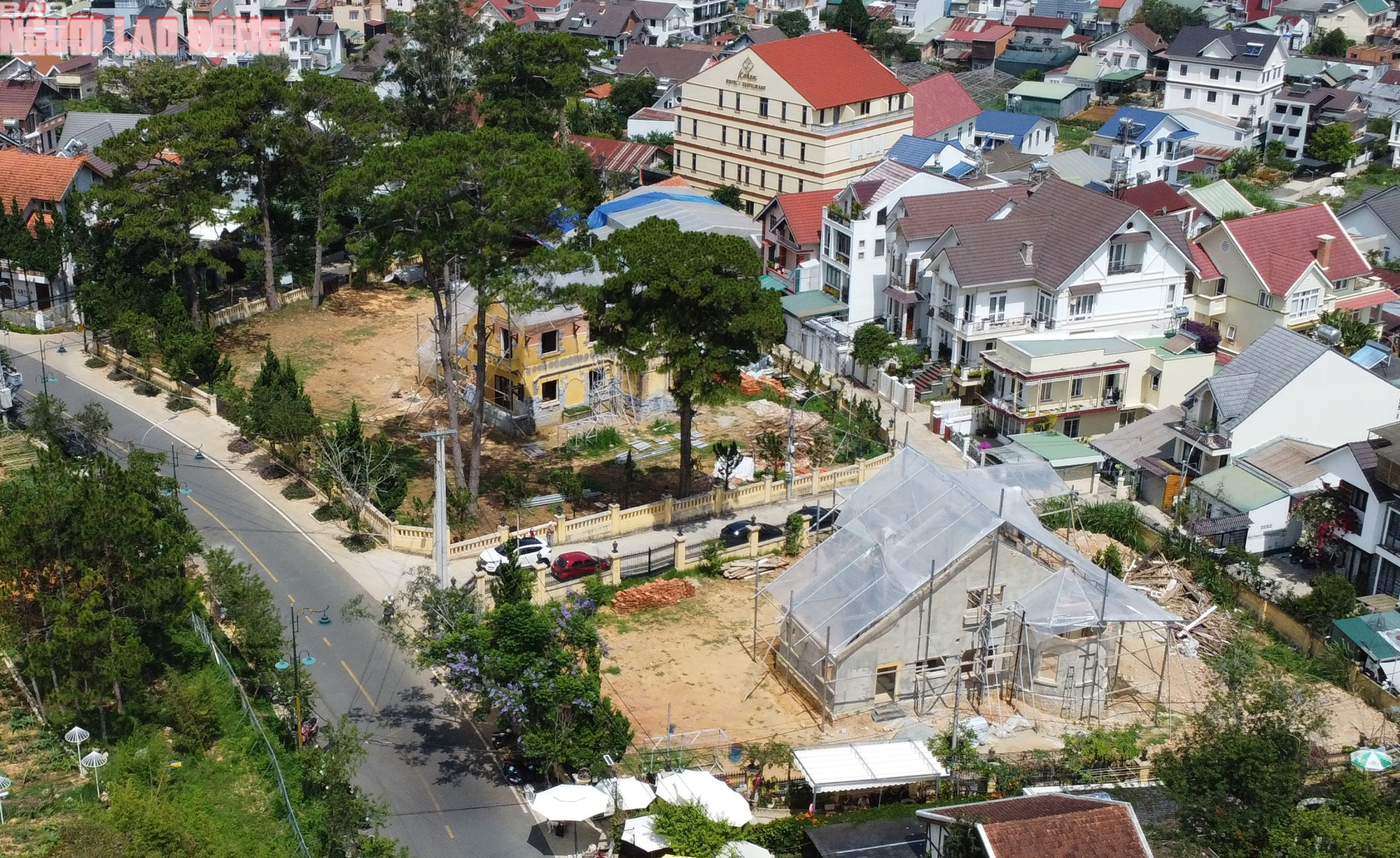 Hiện trạng 4 biệt thự cổ, nơi được check-in nhiều ở Đ&agrave; Lạt bị dỡ m&aacute;i khi chưa được cấp ph&eacute;p - Ảnh 5.
