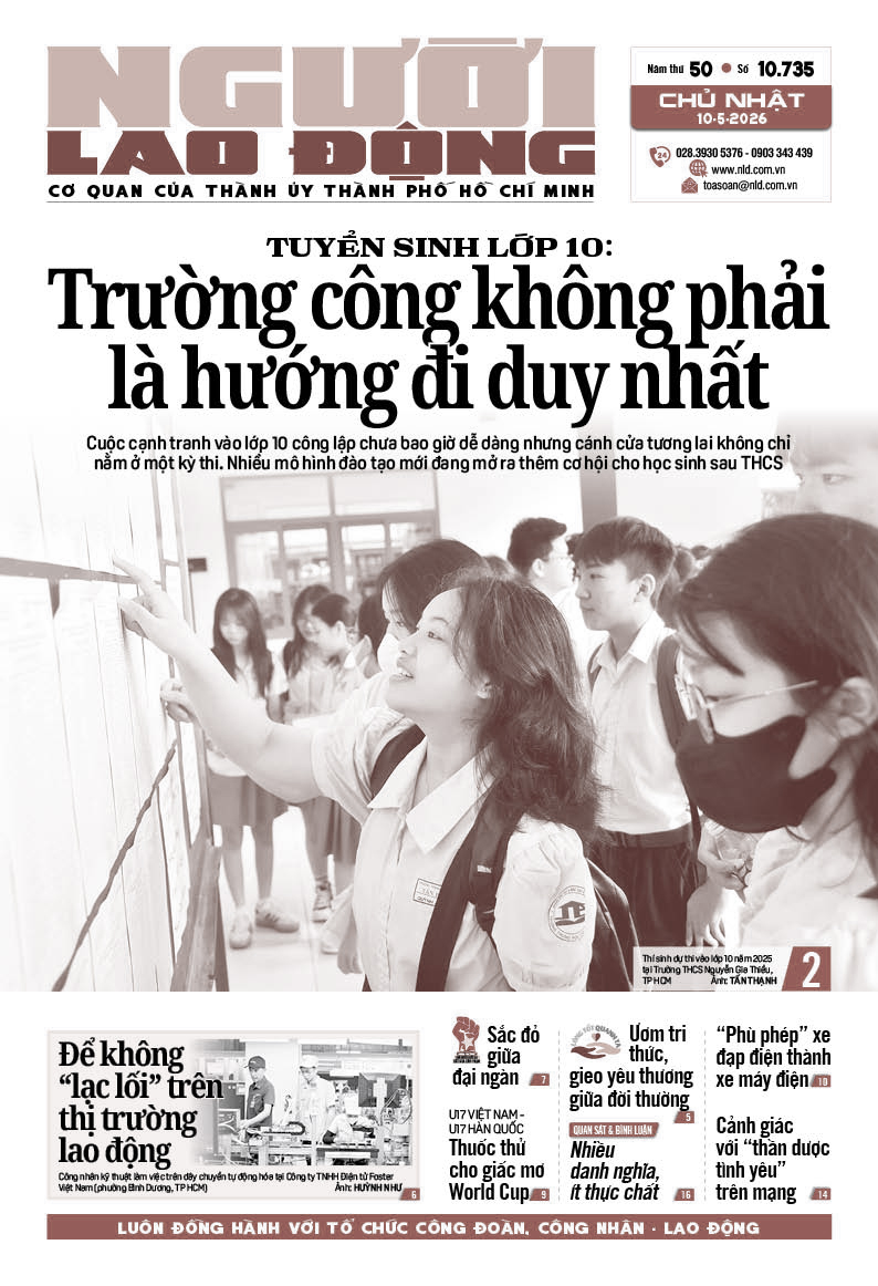 Báo in ngày 10-5: Để không “lạc lối” trên thị trường lao động - Ảnh 1.