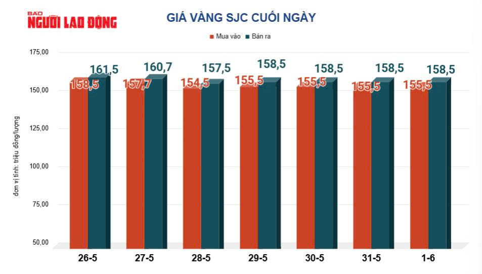 Giá vàng hôm nay, 2-6: Đảo chiều giảm mạnh - Ảnh 2.