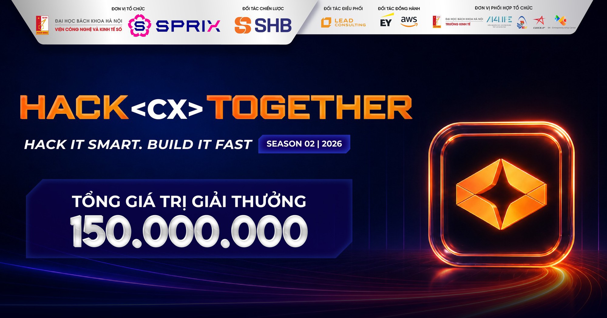 SHB đồng hành cùng Hack (CX) Together 2026, dẫn lối tài năng trẻ bứt phá trong kỷ nguyên số