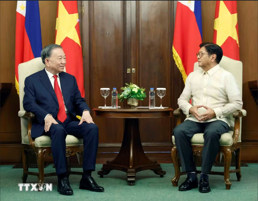 21 loạt đại b&aacute;c ch&agrave;o mừng Tổng B&iacute; thư, Chủ tịch nước T&ocirc; L&acirc;m thăm cấp Nh&agrave; nước Philippines - Ảnh 17.
