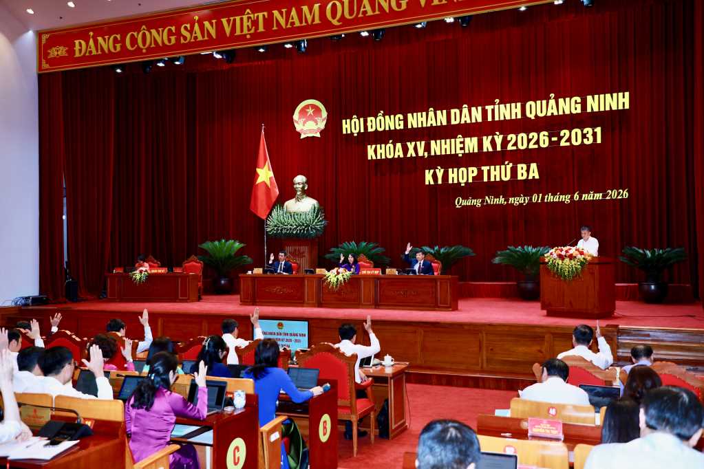 Nghị quyết thành lập TP Quảng Ninh trực thuộc Trung ương được thông qua tại kỳ họp HĐND 2026 - Ảnh 1.