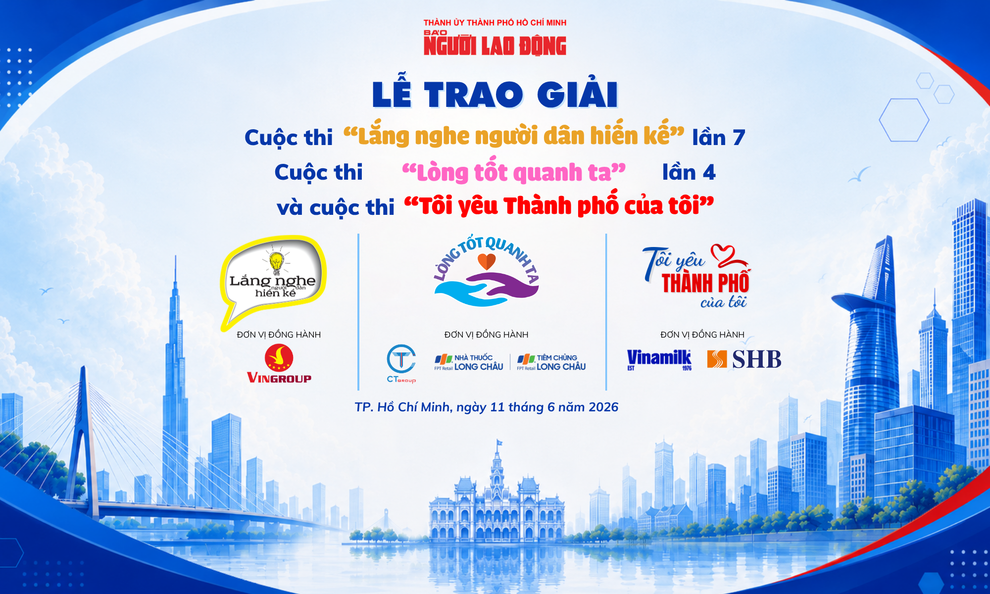 Báo Người Lao Động trao giải 3 cuộc thi lớn - Ảnh 1.