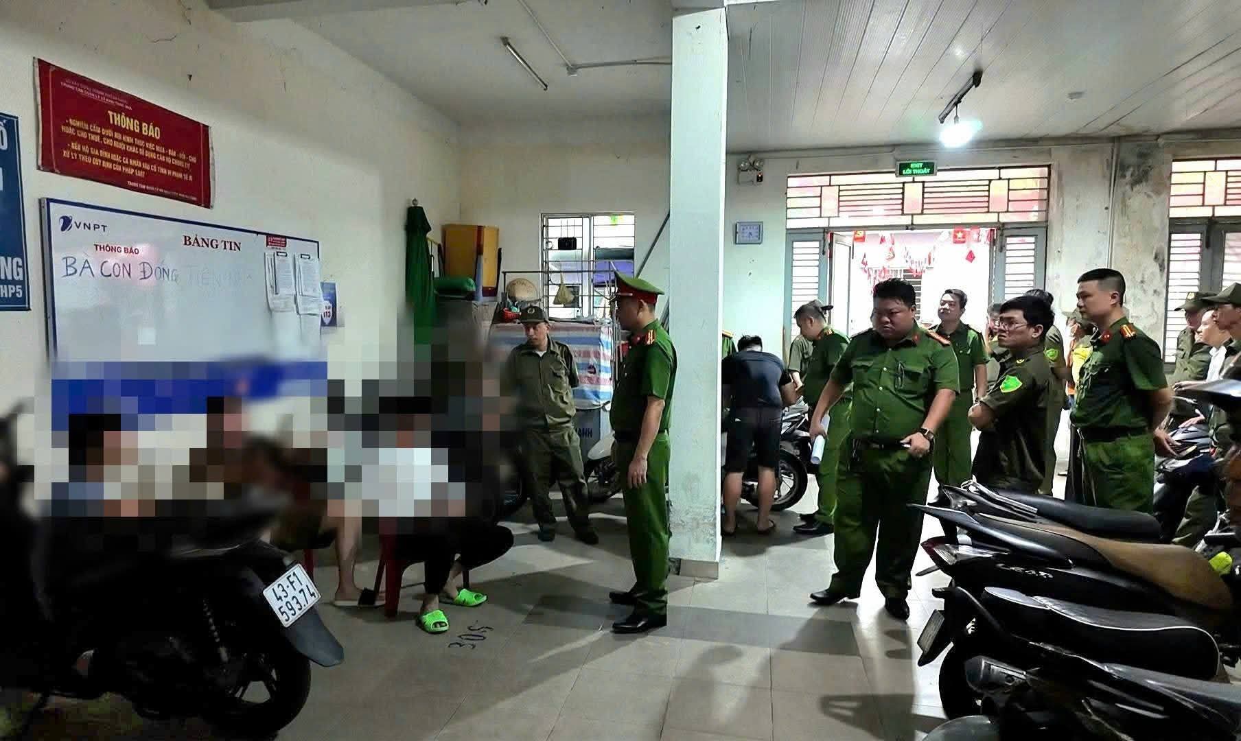 Tổng kiểm tra ma túy tại chung cư, một phường ở Đà Nẵng huy động gần 500 người - Ảnh 1.