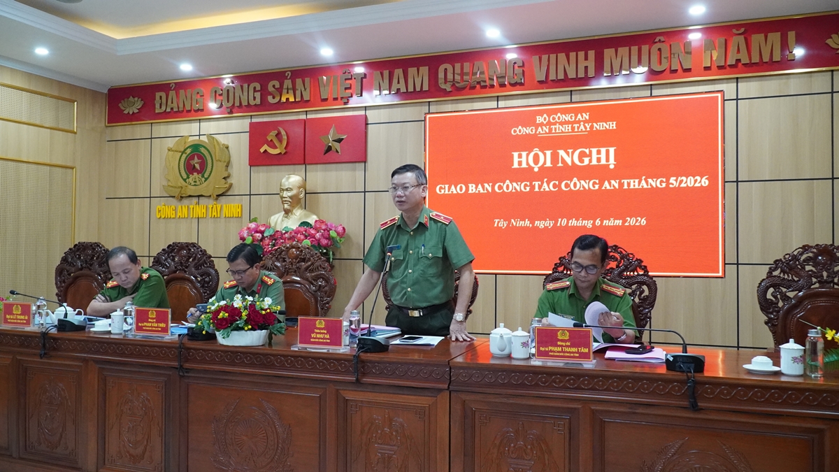 Công an Tây Ninh bắt 623 đối tượng ma túy trong tháng 5 - 2026 - Ảnh 1. Công an Tây Ninh bắt 623 đối tượng ma túy trong tháng 5 - 2026 - Ảnh 1.