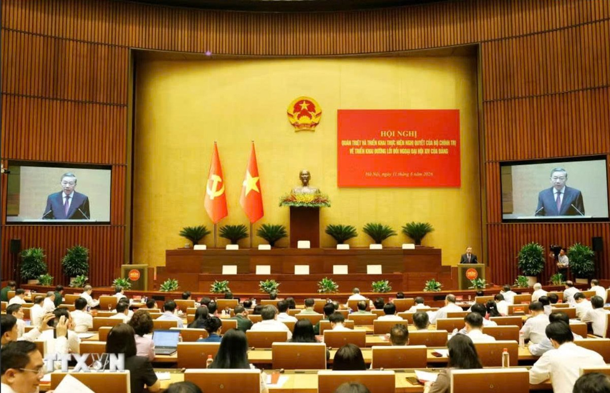 Tổng Bí thư, Chủ tịch nước Tô Lâm: Đối ngoại kiến tạo cục diện quốc tế thuận lợi cho đất nước - Ảnh 2.