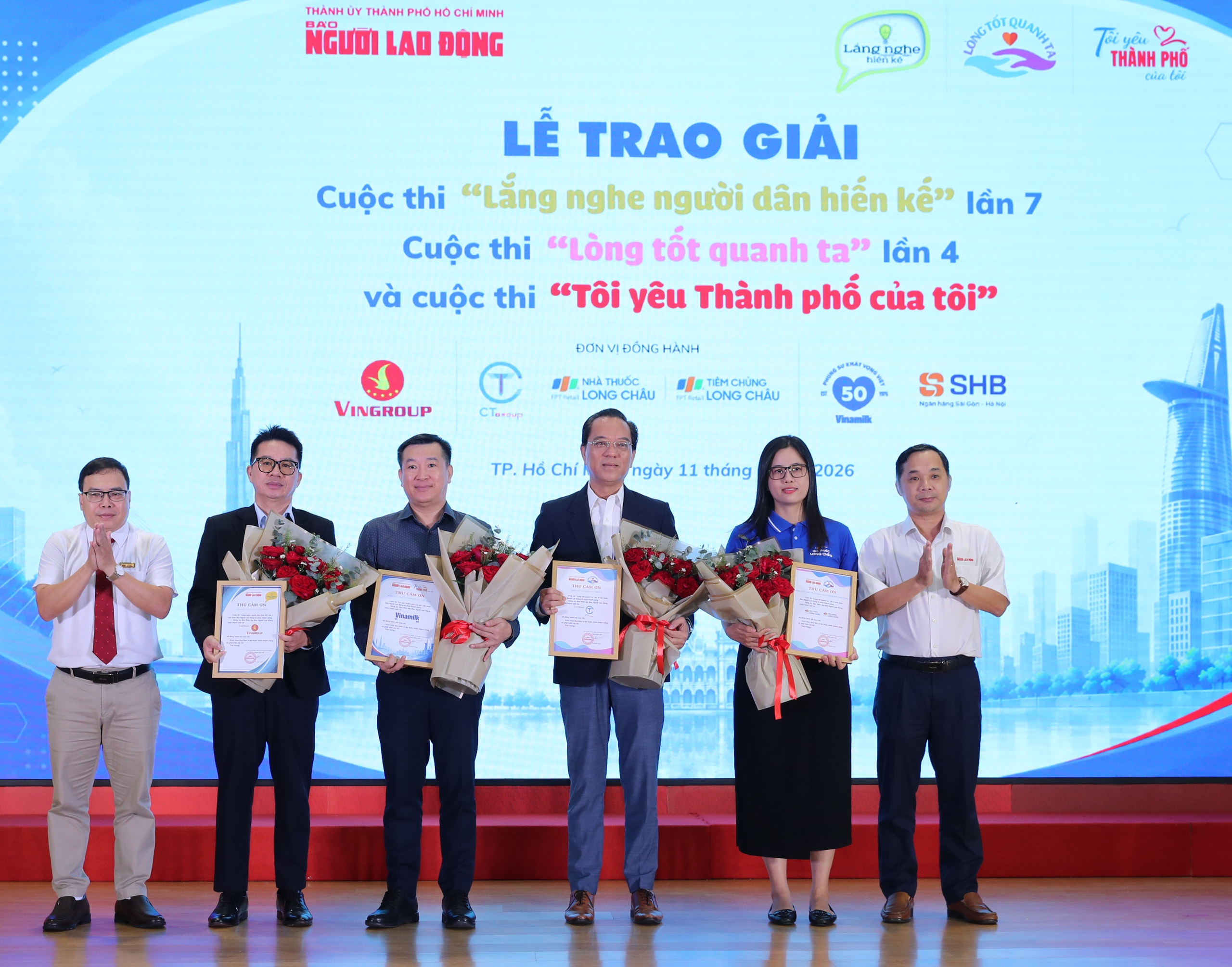 Toàn cảnh trao giải 3 cuộc thi lớn tại Báo Người Lao Động - Ảnh 16.