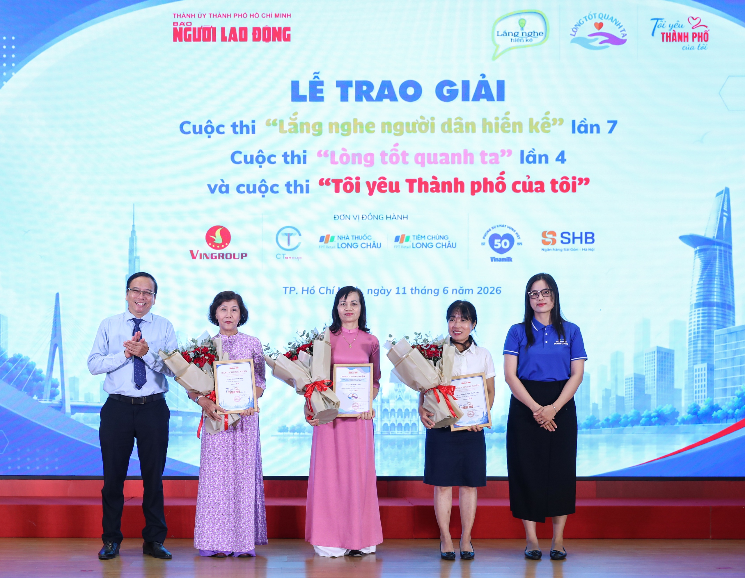 Toàn cảnh trao giải 3 cuộc thi lớn tại Báo Người Lao Động - Ảnh 9.