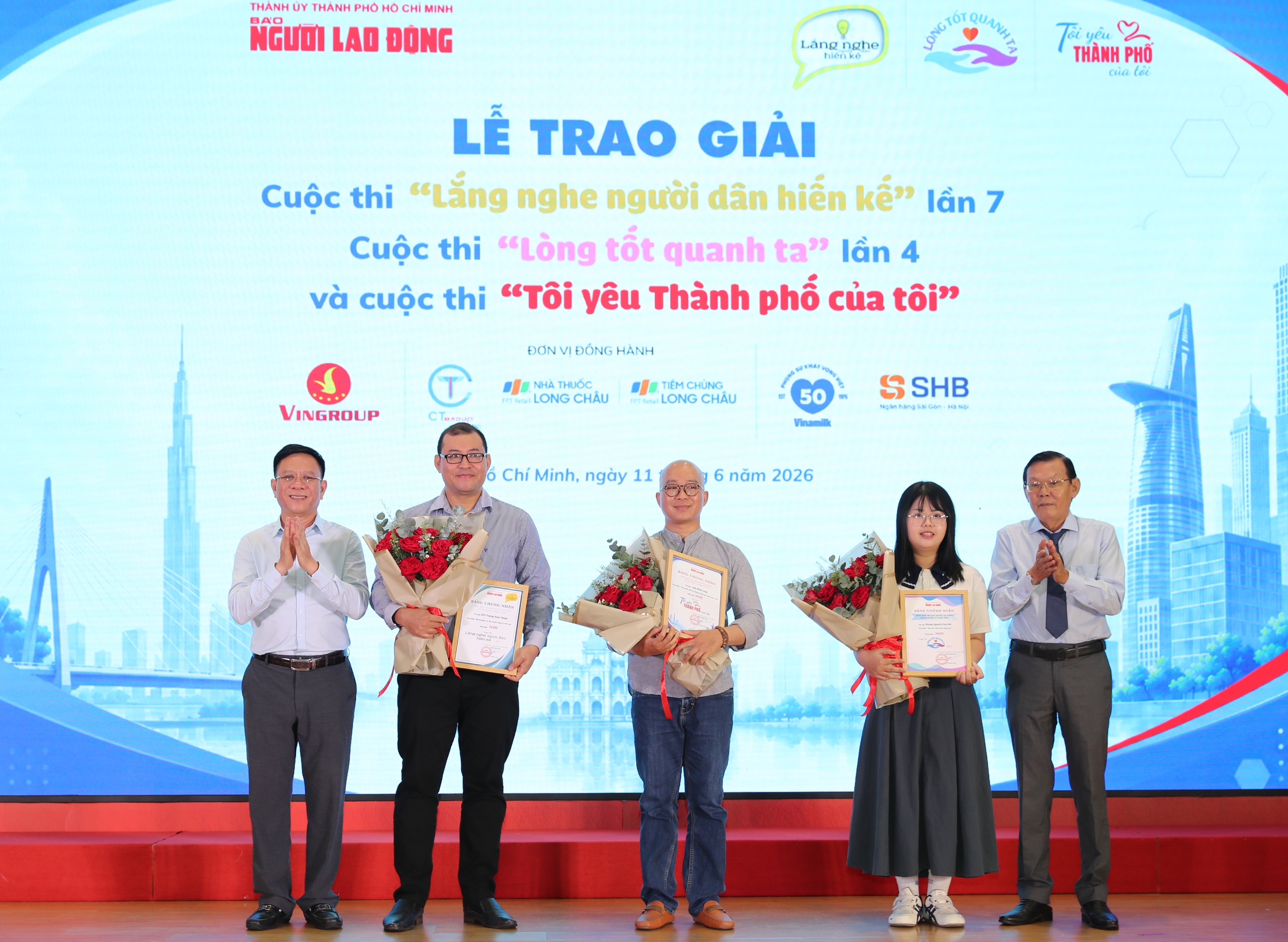 Toàn cảnh trao giải 3 cuộc thi lớn tại Báo Người Lao Động - Ảnh 10.