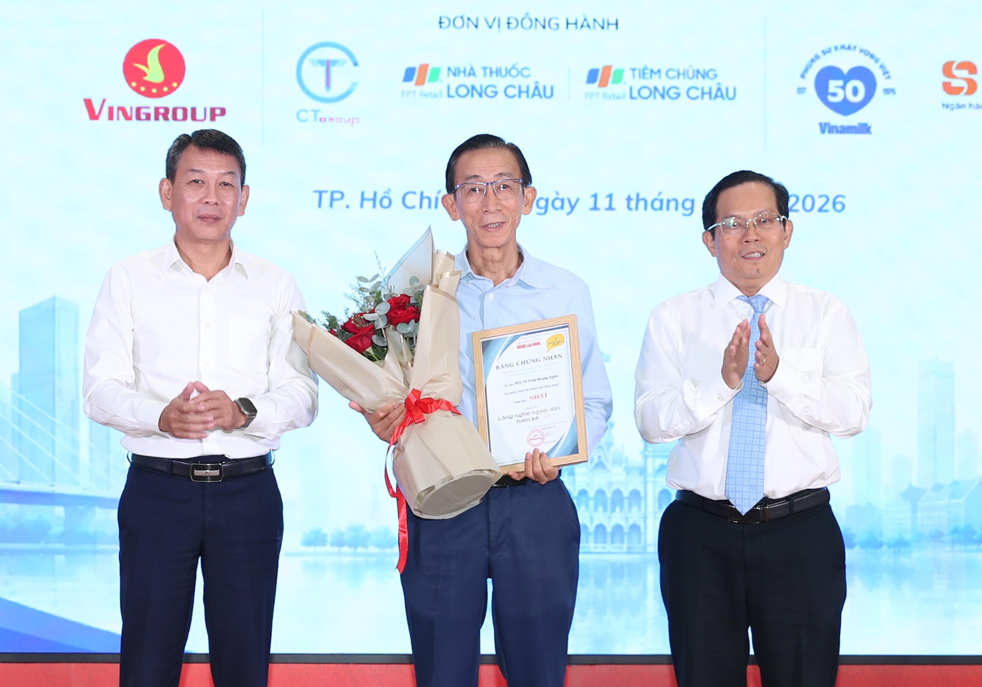 Toàn cảnh trao giải 3 cuộc thi lớn tại Báo Người Lao Động - Ảnh 11.