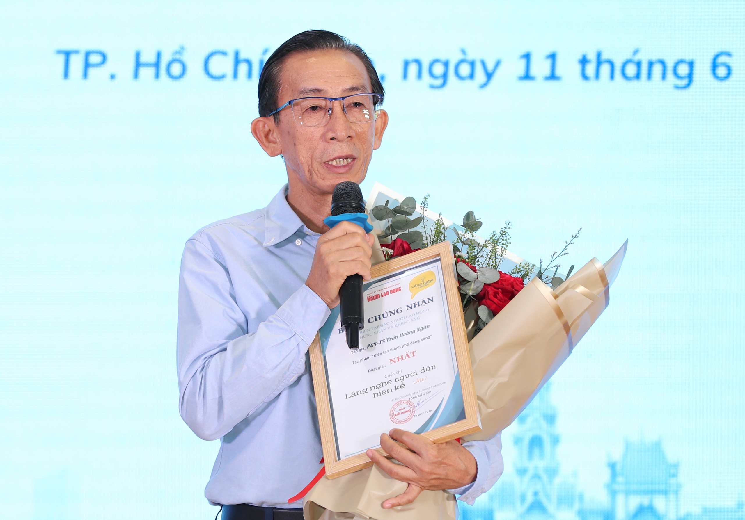 Toàn cảnh trao giải 3 cuộc thi lớn tại Báo Người Lao Động - Ảnh 12.