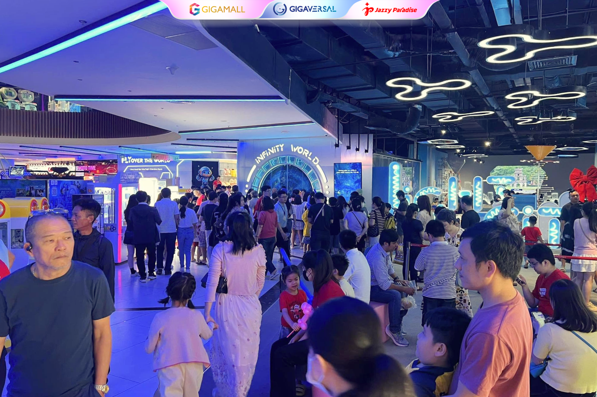 Infinity World ra mắt cùng lúc 2 vũ trụ thị giác mới tại Gigamall - Ảnh 2.